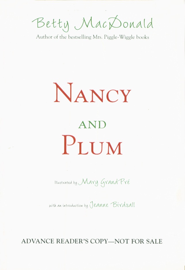 nancy and plum_advreader_english_2010_paperback_FRONT
